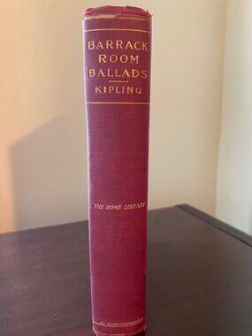 Rudyard Kipling BARRACK-ROOM BALLADS A.L. Burt 1900 Sketch by Ketcham Good Cond